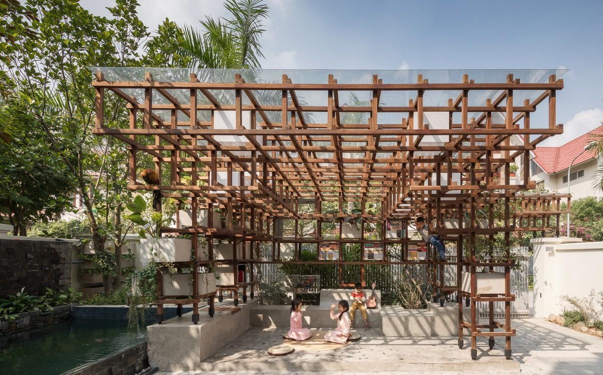 参与农业循环的零碳图书馆：Vac 图书馆 / Farming Architects