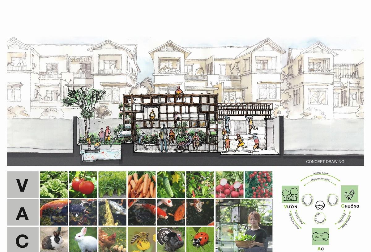参与农业循环的零碳图书馆：Vac 图书馆 / Farming Architects