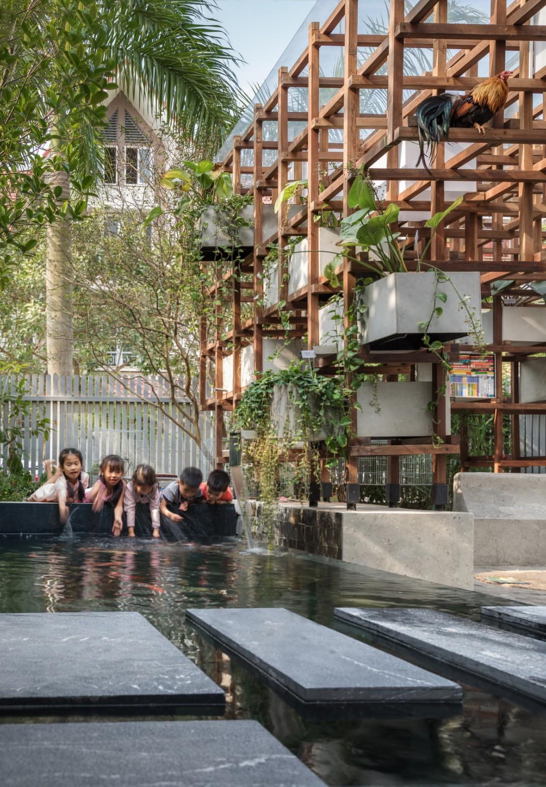 参与农业循环的零碳图书馆：Vac 图书馆 / Farming Architects