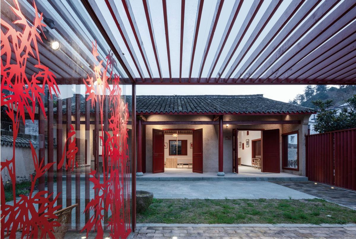 剪纸艺坊&伴湖书吧 / 杭州森上建筑设计