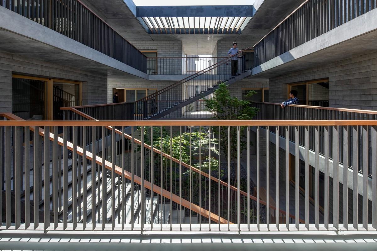 庭院深深，清幽简素之家：朝日集团员工宿舍 KAEDE / Takenaka Corporation