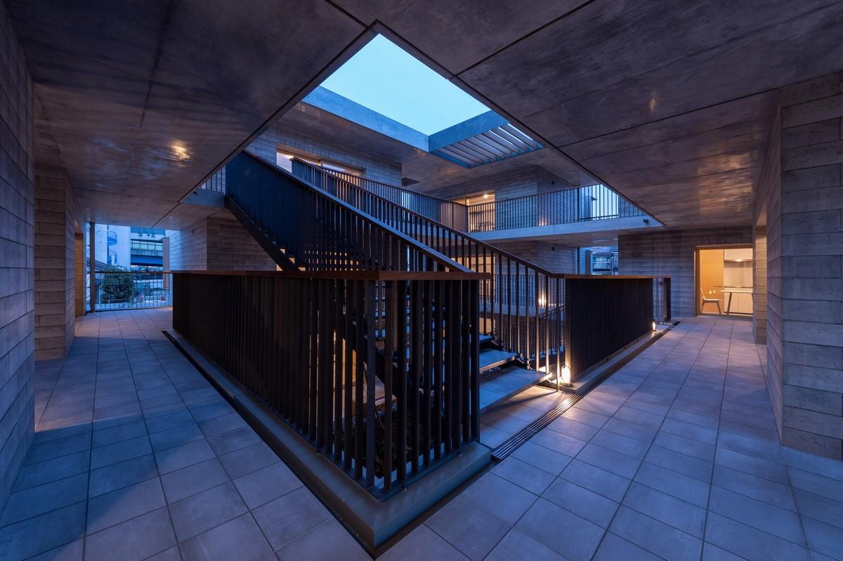 庭院深深，清幽简素之家：朝日集团员工宿舍 KAEDE / Takenaka Corporation