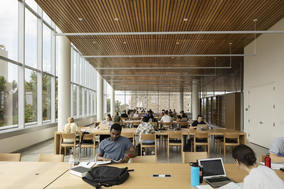 坦普尔大学查尔斯图书馆 / Snøhetta