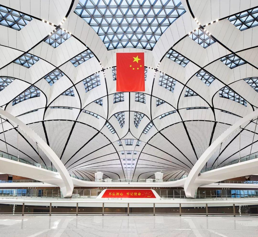 刷屏朋友圈的“国庆献礼”, 大兴机场设计惊艳世界！