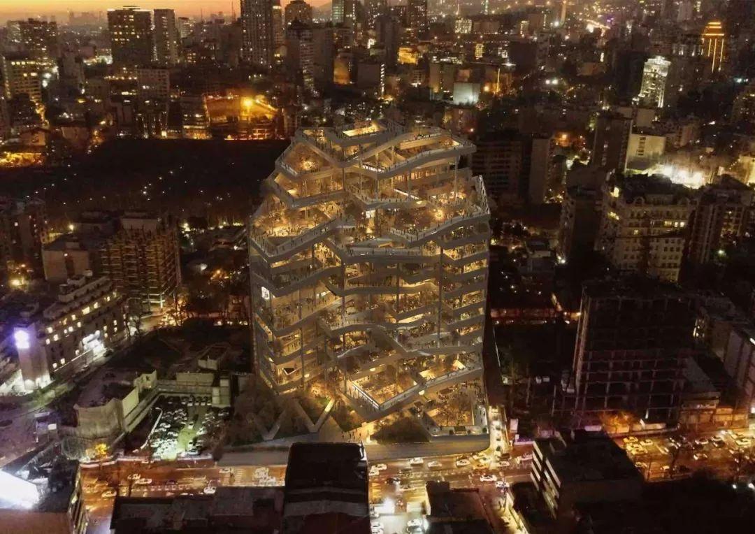 又一个网红建筑即将诞生，整个立面长满楼梯！