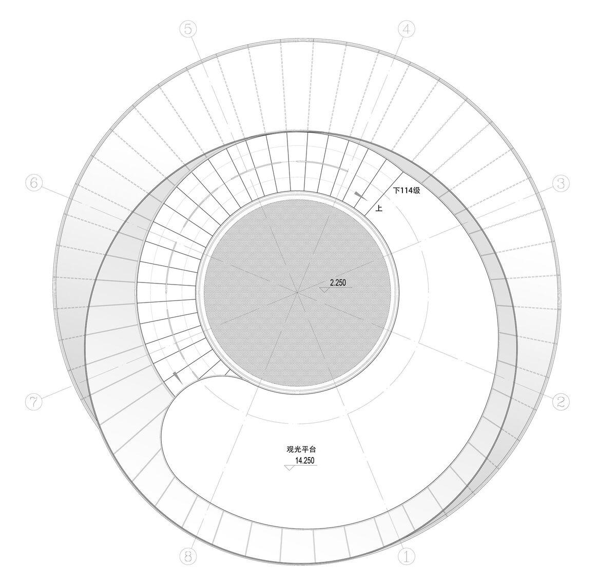 18_出品建筑-观光塔_(18)顶层平面图.jpg