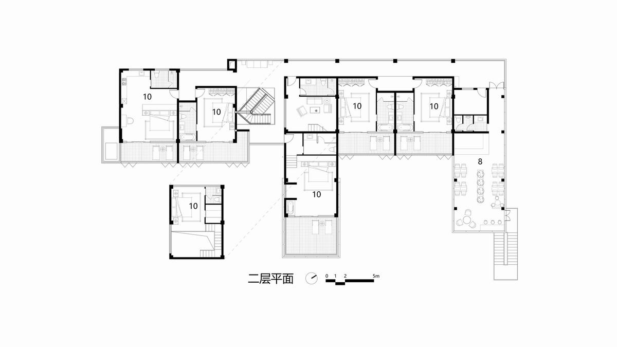 虎峰山·寺下山隐民宿 / 悦集建筑设计事务所