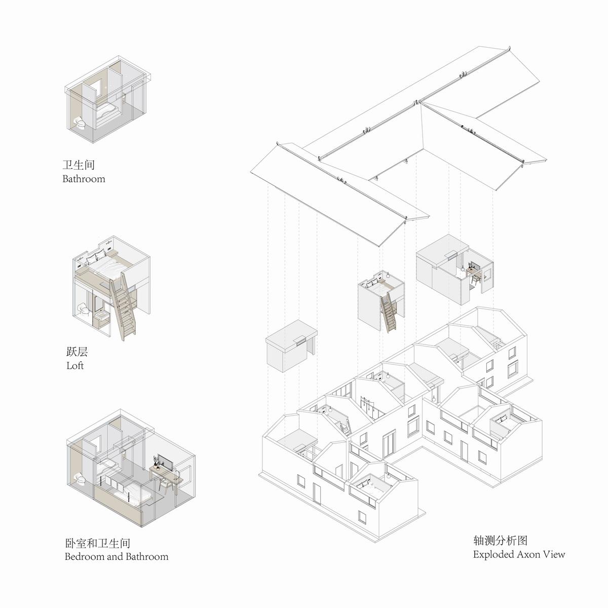 太行村公共生活空间 / 中国乡建院适用建筑工作室