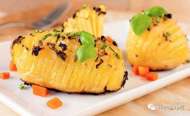 土豆变房子？麻麻SU又在给我变魔术啦！