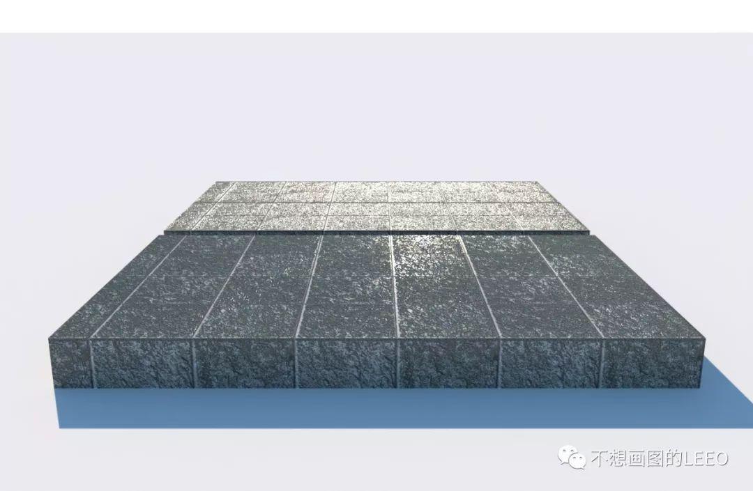 某住宅方案立面渲染
