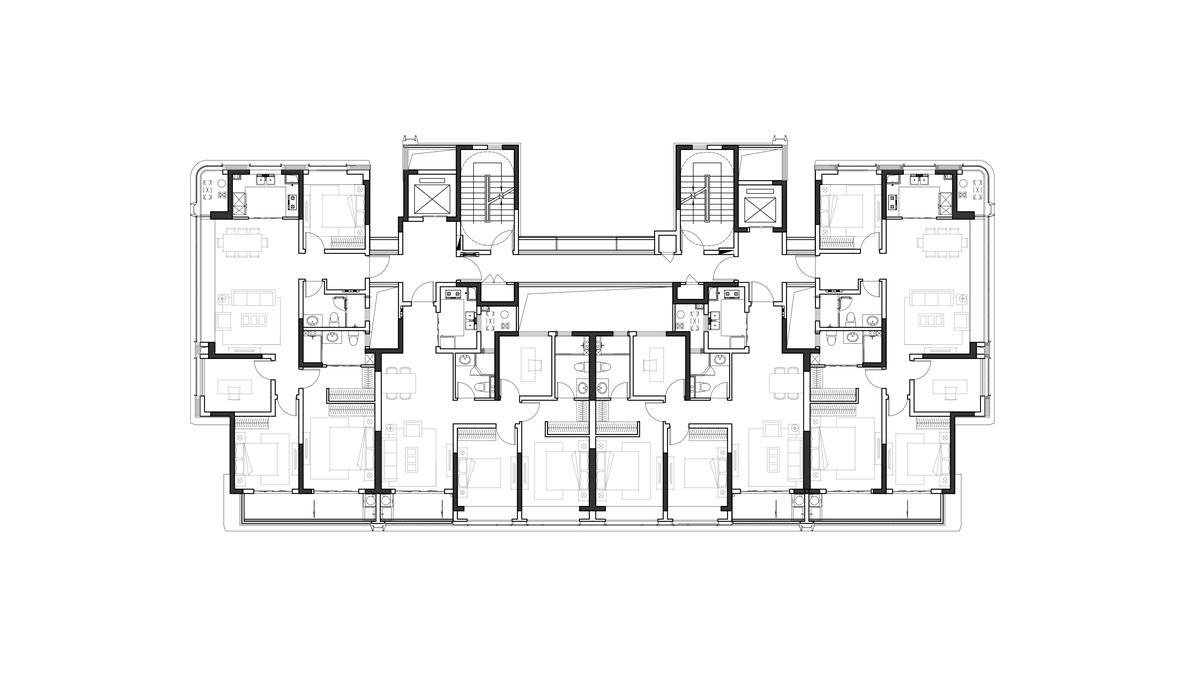 33高层标准层平面 .gad · line+ studio.jpg
