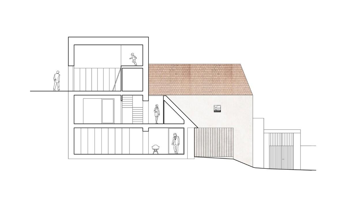 富于童趣的白色小房子：布拉格度假屋 / Atelier 111 Architekti