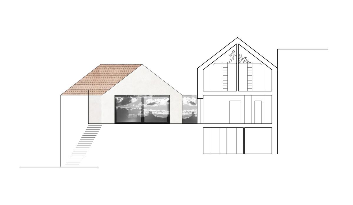 富于童趣的白色小房子：布拉格度假屋 / Atelier 111 Architekti