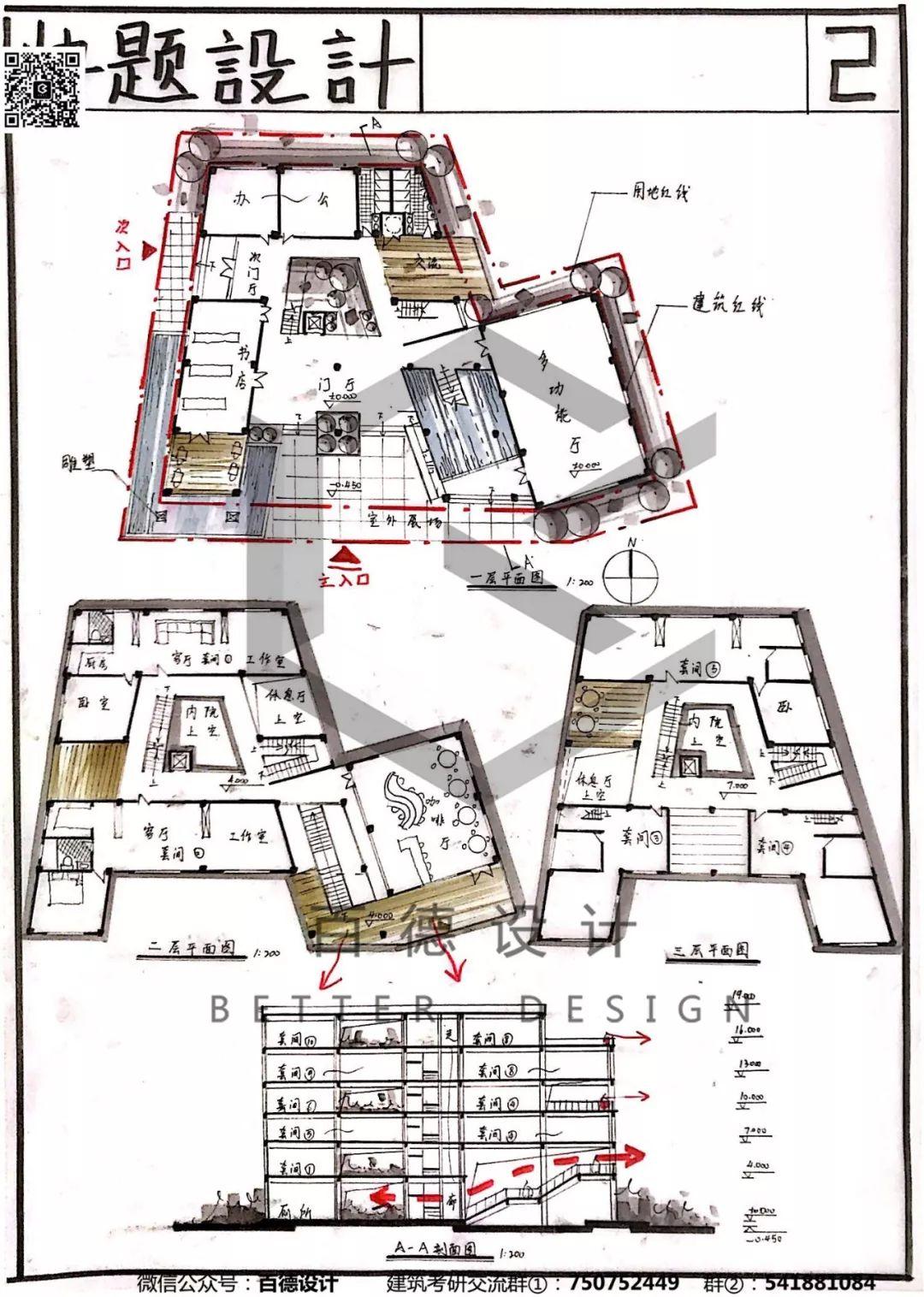 快题解析｜深大2019专硕-创想家设计解析（优秀快题+视频+课件)