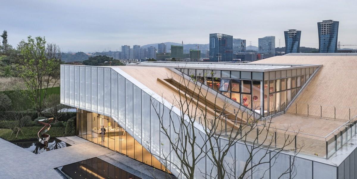 曲折绵延，轻盈流动：重庆悦来社区中心 / NAN Architects