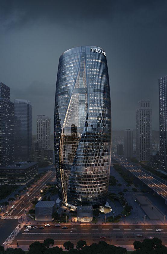 丽泽SOHO为什么要裂成两半?只为凹造型吗？