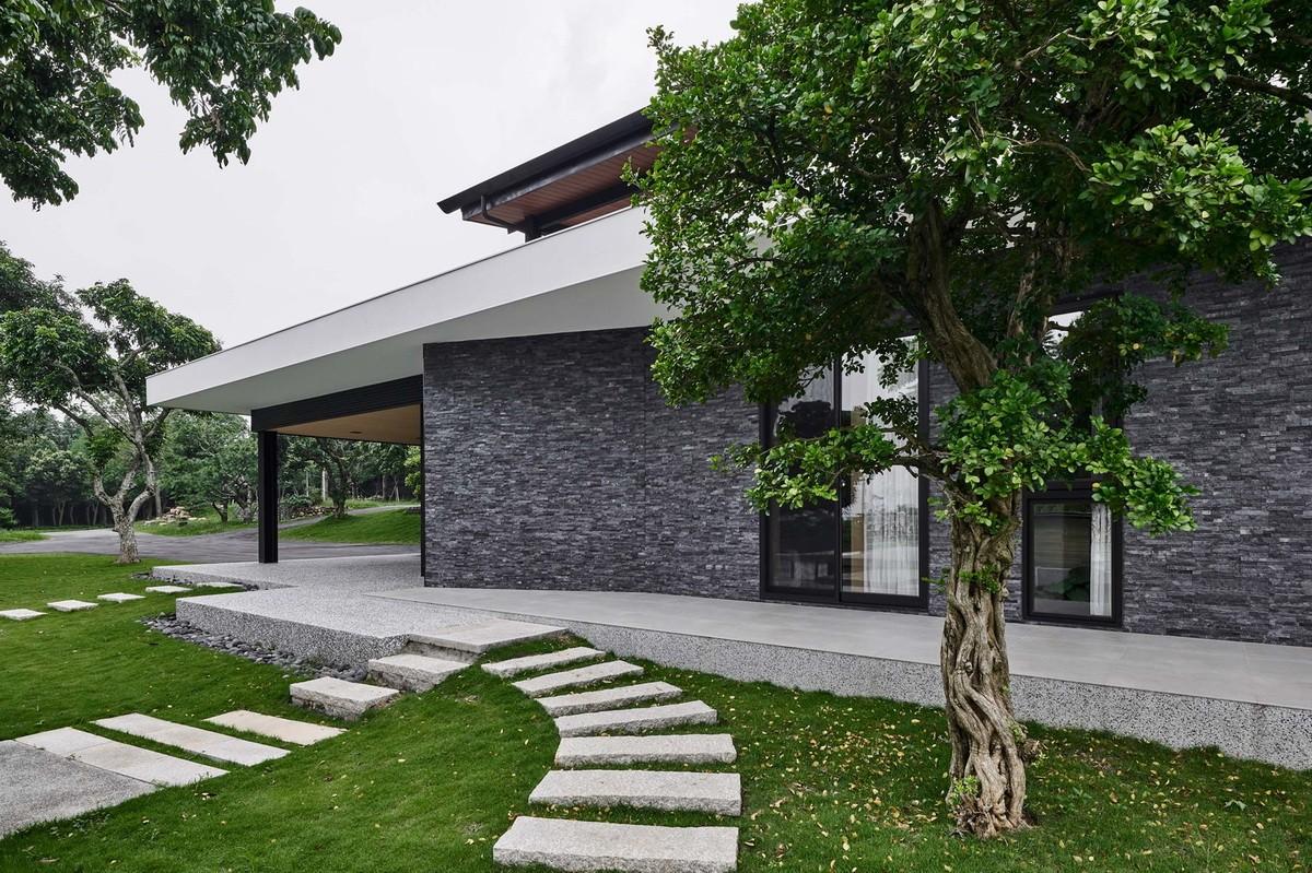 水平延展的“山水”之家 / 原典建筑师事务所
