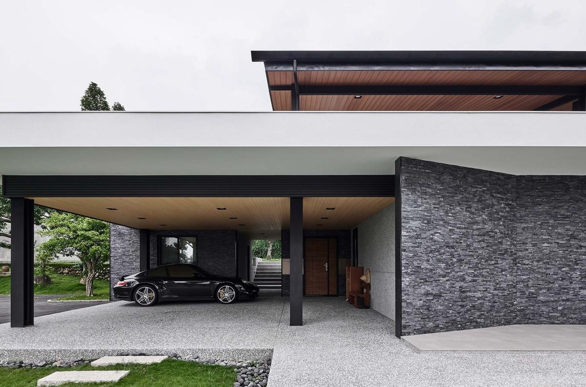 水平延展的“山水”之家 / 原典建筑师事务所