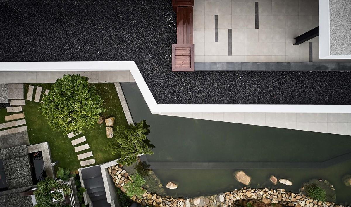 水平延展的“山水”之家 / 原典建筑师事务所