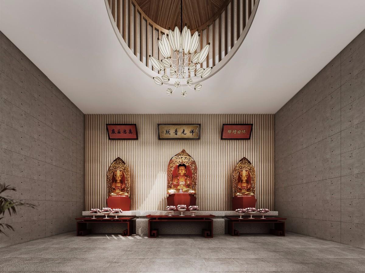 于空灵之处，觅得静修：江苏扬州观音院 / 上海善祥建筑设计