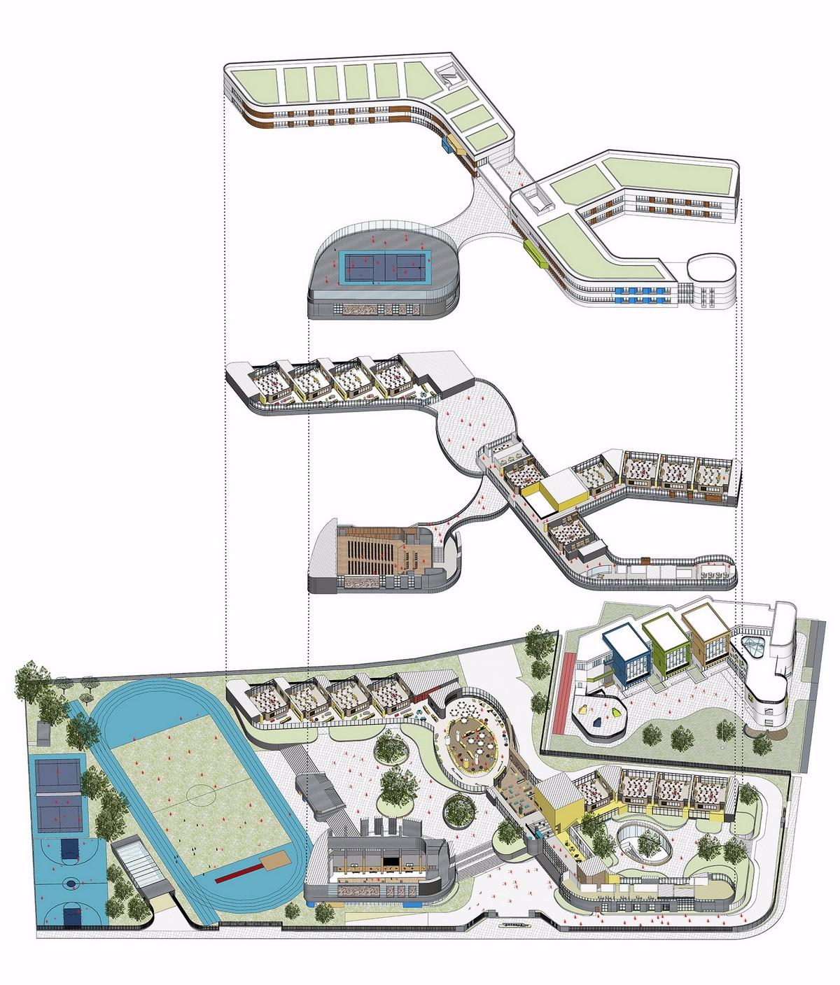 杭州市胜利小学新城校区及附属幼儿园 / 浙江大学建筑设计研究院有限公司