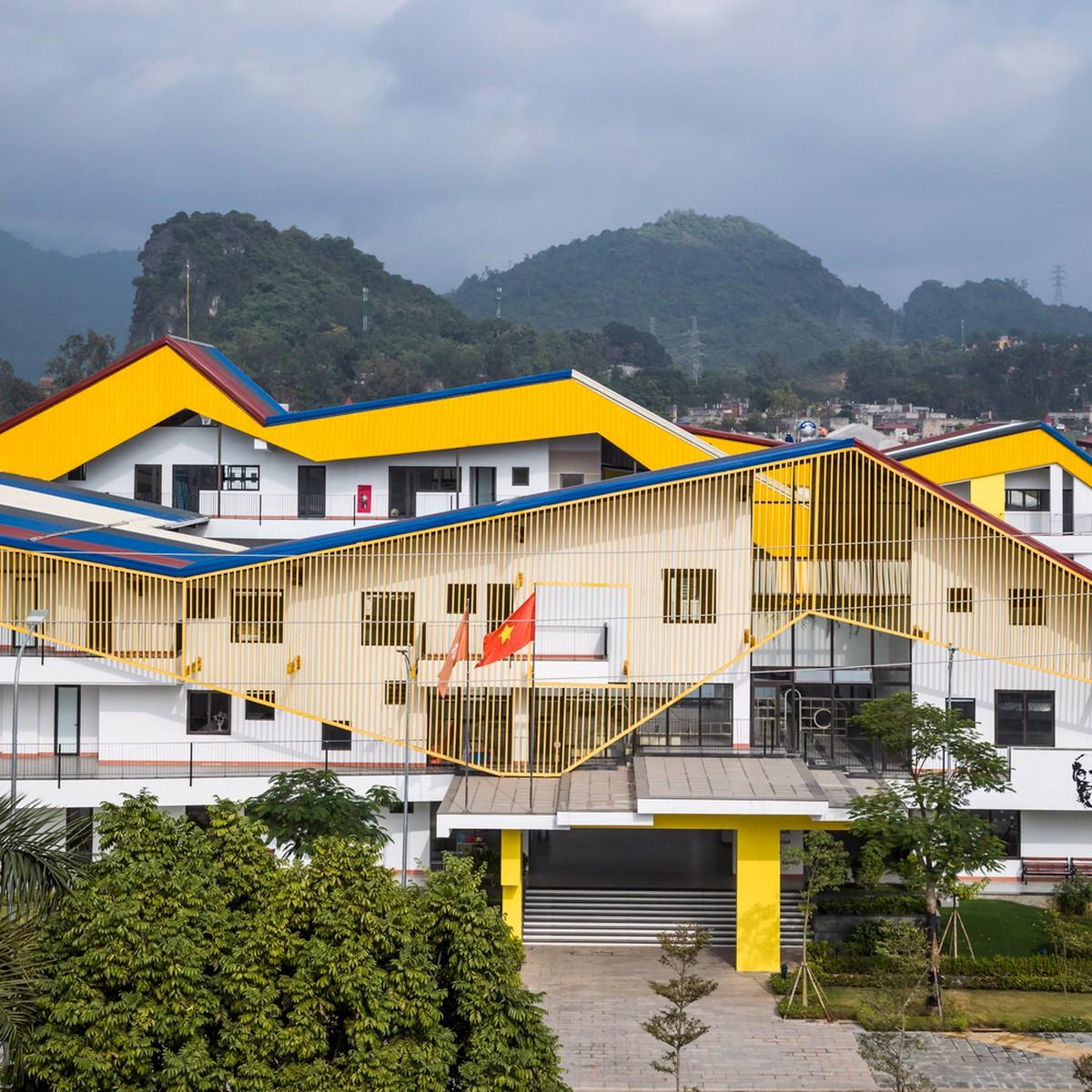五彩斑斓，互相嵌套的“山坡‘幼儿园 / 1+1>2