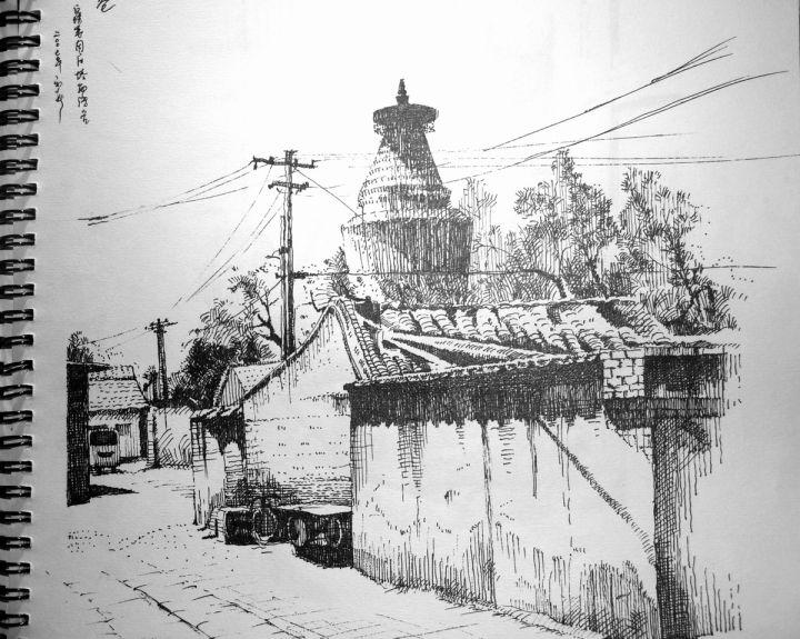 精选丨怎么系统地自学钢笔建筑手绘——一个手绘爱好者的满满干货贴