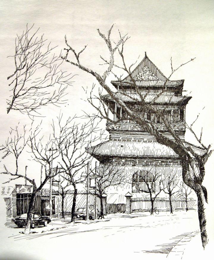 精选丨怎么系统地自学钢笔建筑手绘——一个手绘爱好者的满满干货贴