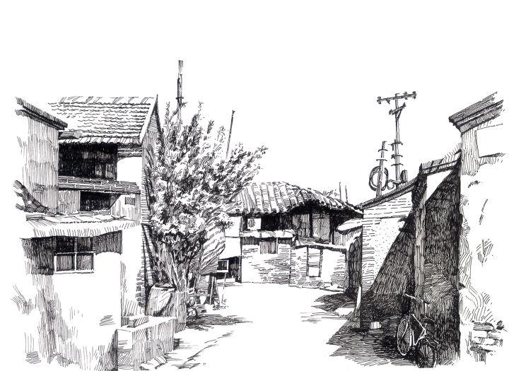 精选丨怎么系统地自学钢笔建筑手绘——一个手绘爱好者的满满干货贴
