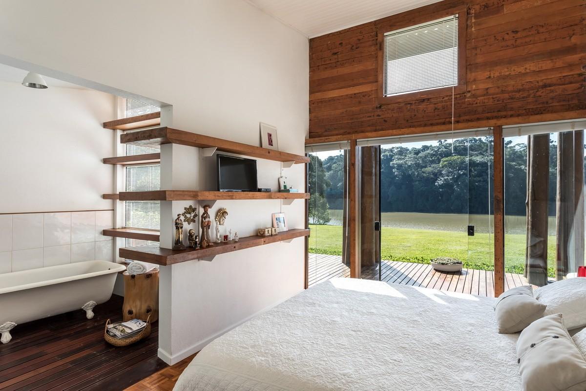 巴西松木屋，木材的传承与再利用 / Canalli Arquitetura