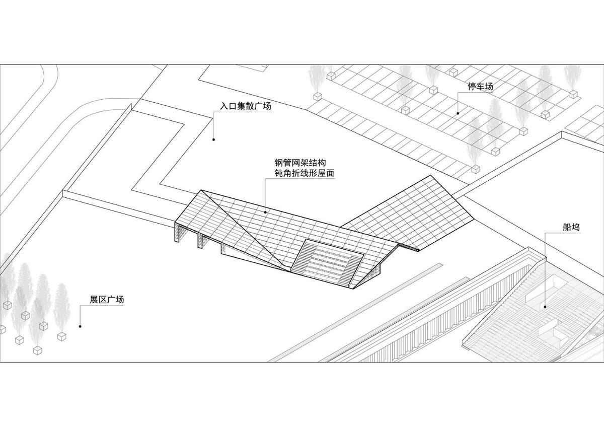 2019上海城市空间艺术季主展场入口安检棚 / 同济原作设计工作室