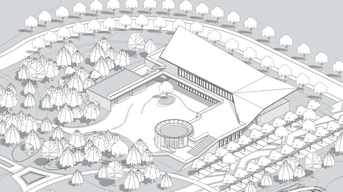 大地之痕：七色山矿坑花园游客中心 / UUA建筑师事务所