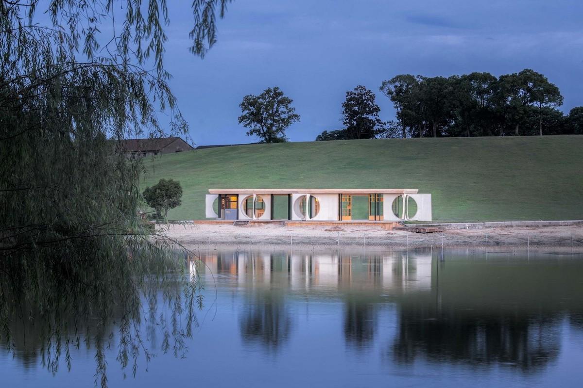 湘湖定山岛驿站“屏亭” / 植田建筑
