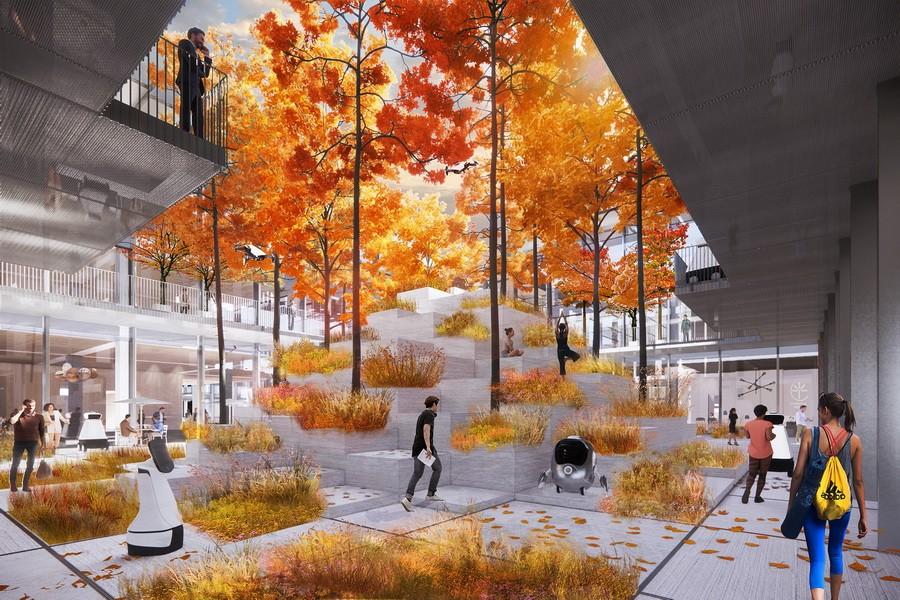 BIG公布特斯联科技AI CITY重庆项目设计方案
