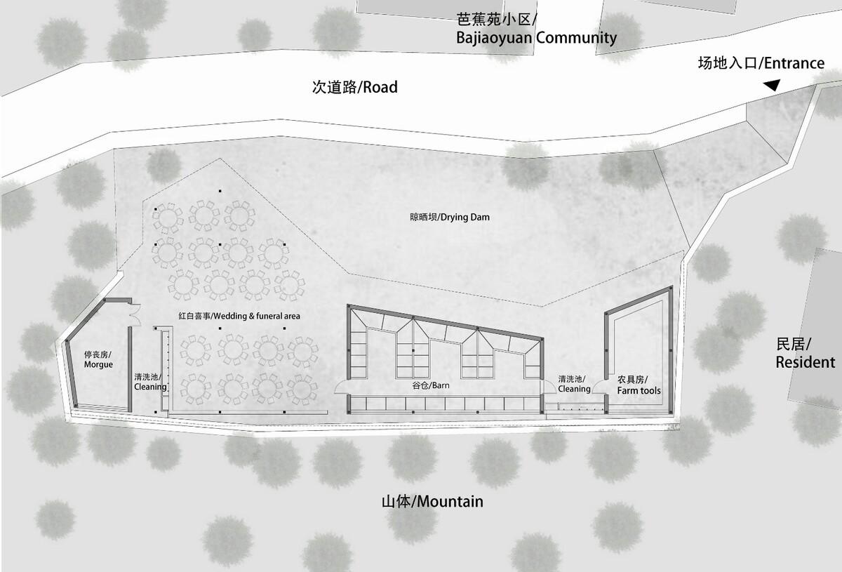 金城社区五统一公共空间 / 时地建筑工作室