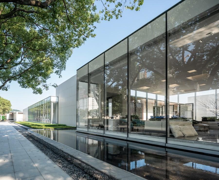 十棵大香樟下的三进院子：未来城展示馆 / 孟凡浩-gad · line+ studio