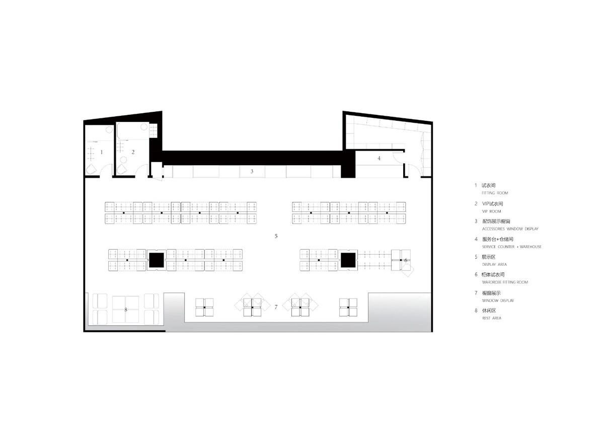 秩序中的百变空间——J1M5 买手店 / 万社设计