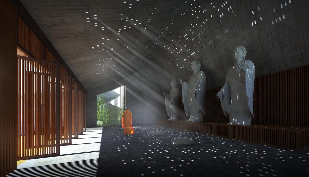 融素——一座现代寺庙的初现 / 墨泰建筑