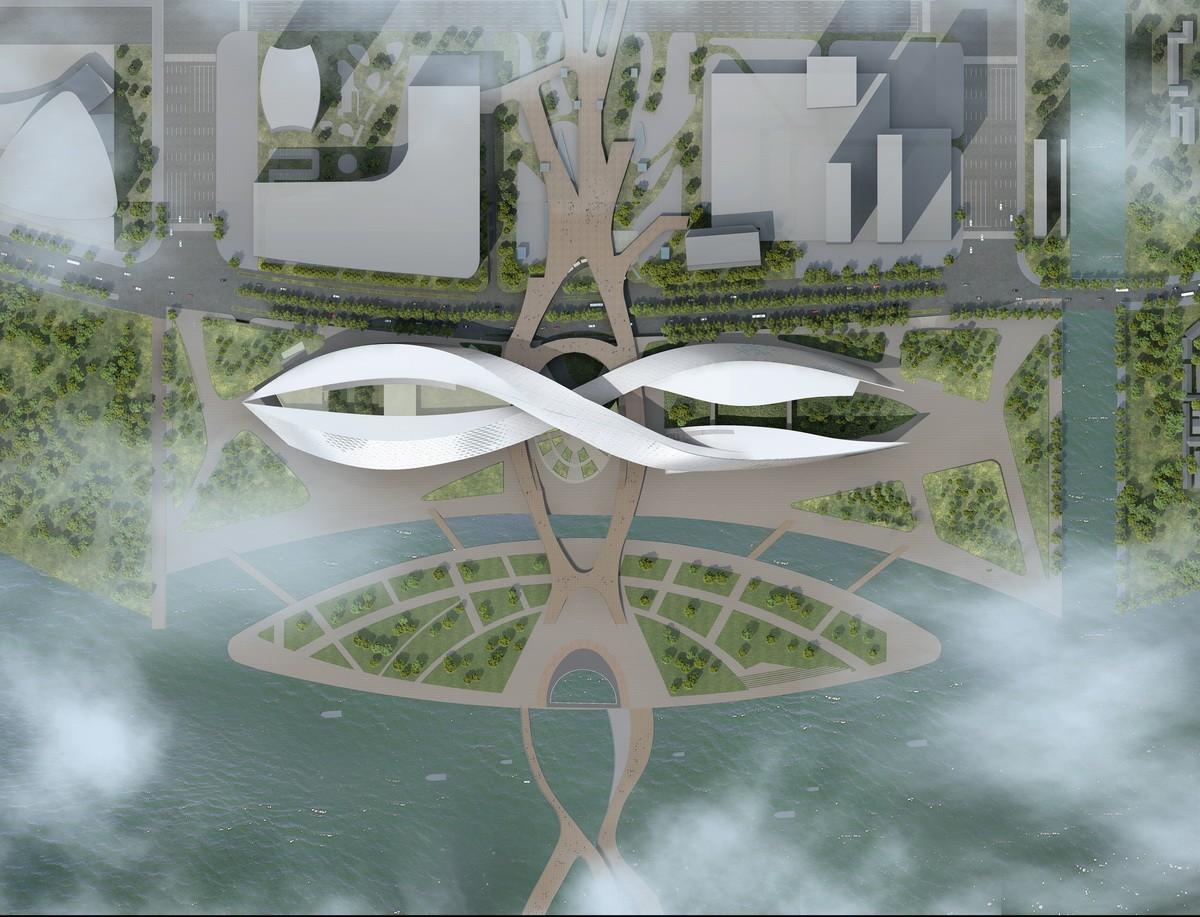 苏州湾大剧院：太湖之畔的“飘带” / 克里斯蒂安·德·包赞巴克