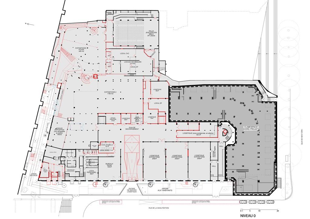 2021普奖得主代表作品 | 东京宫展览馆 | Lacaton & Vassal 