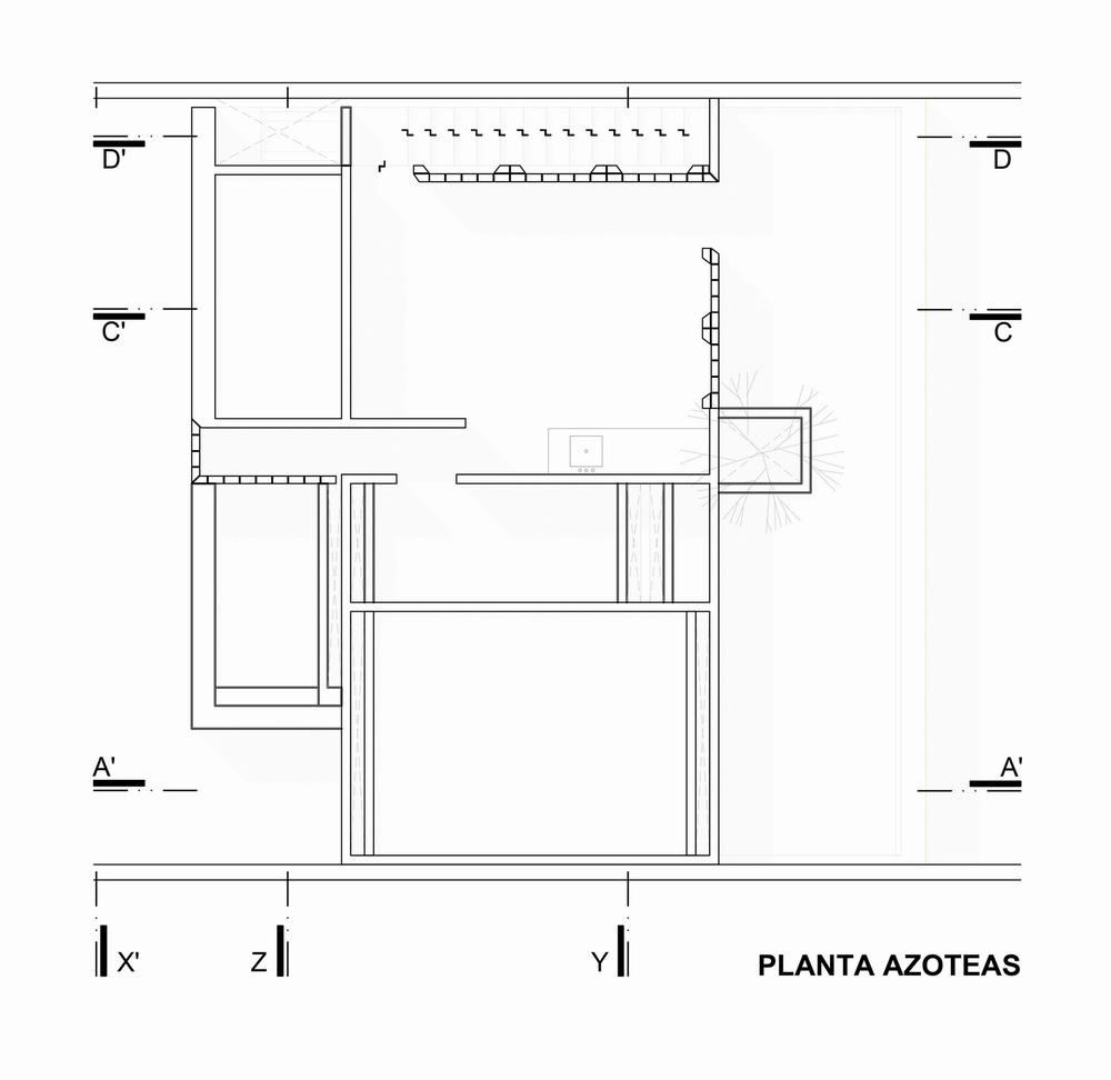 墨西哥Casa Gabriela 住宅 / TACO taller de arquitectura contextual