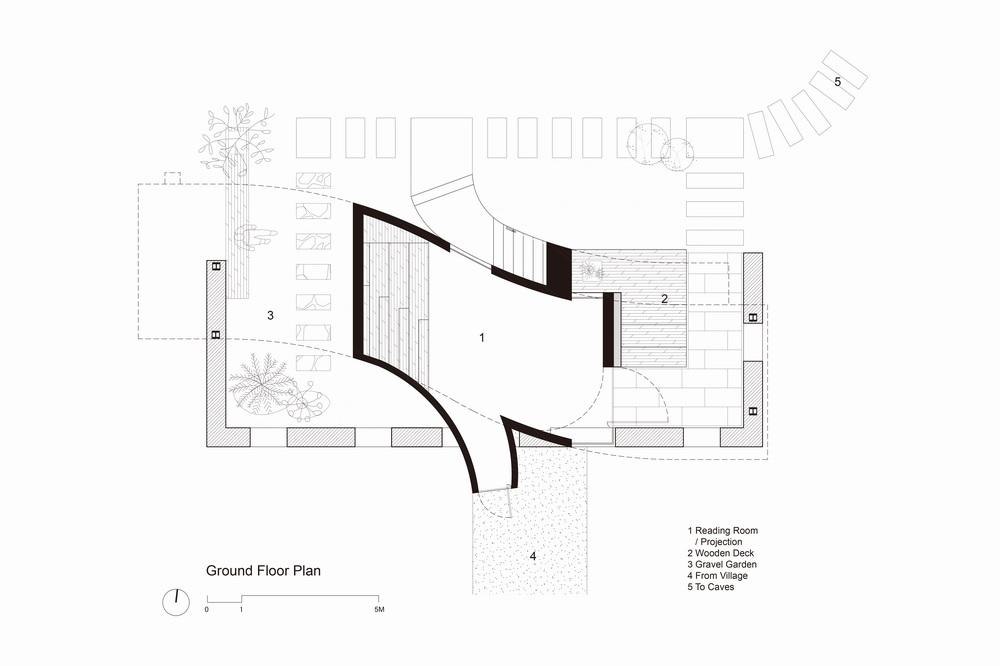 微建筑系列 II – 废墟书屋/一树建筑
