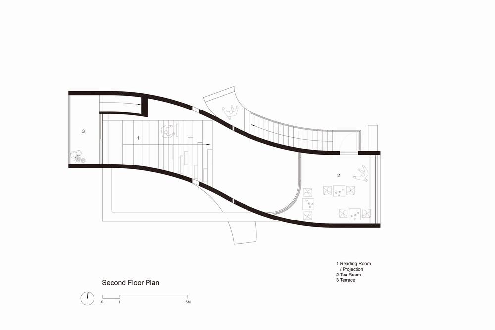 微建筑系列 II – 废墟书屋/一树建筑