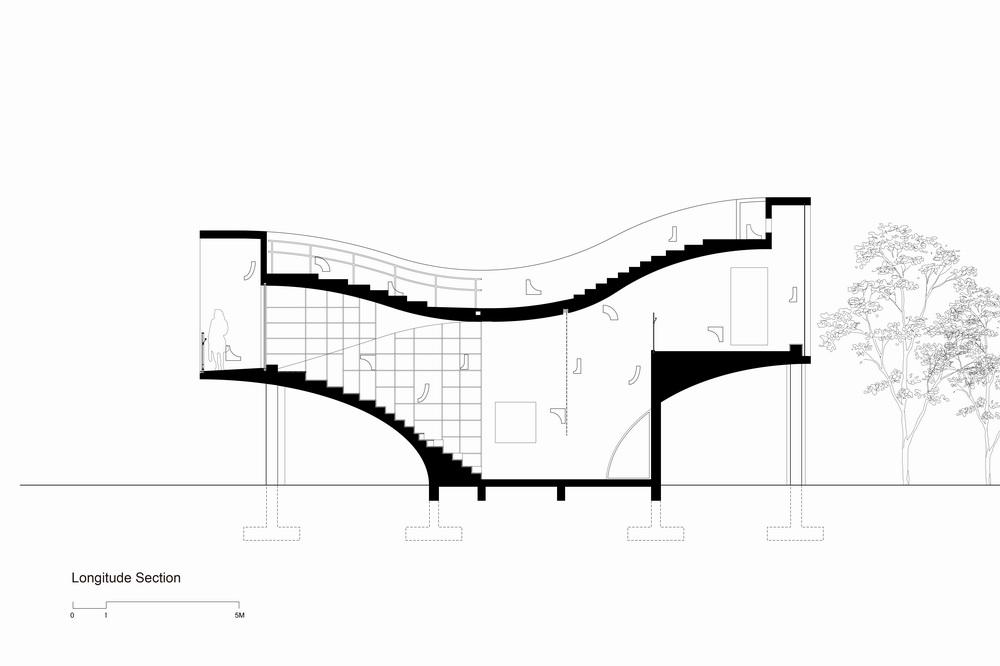 微建筑系列 II – 废墟书屋/一树建筑