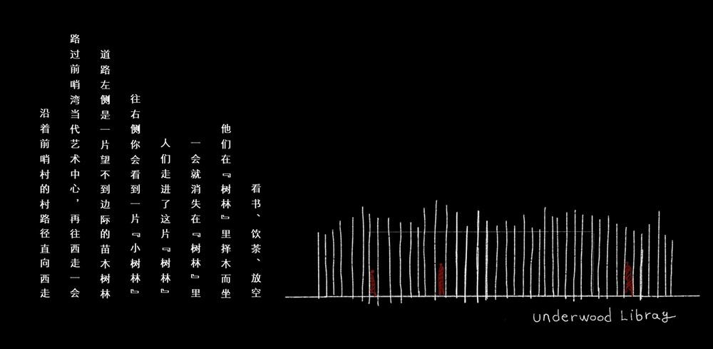 树林里的图书室：自然向建筑的转译/空间里