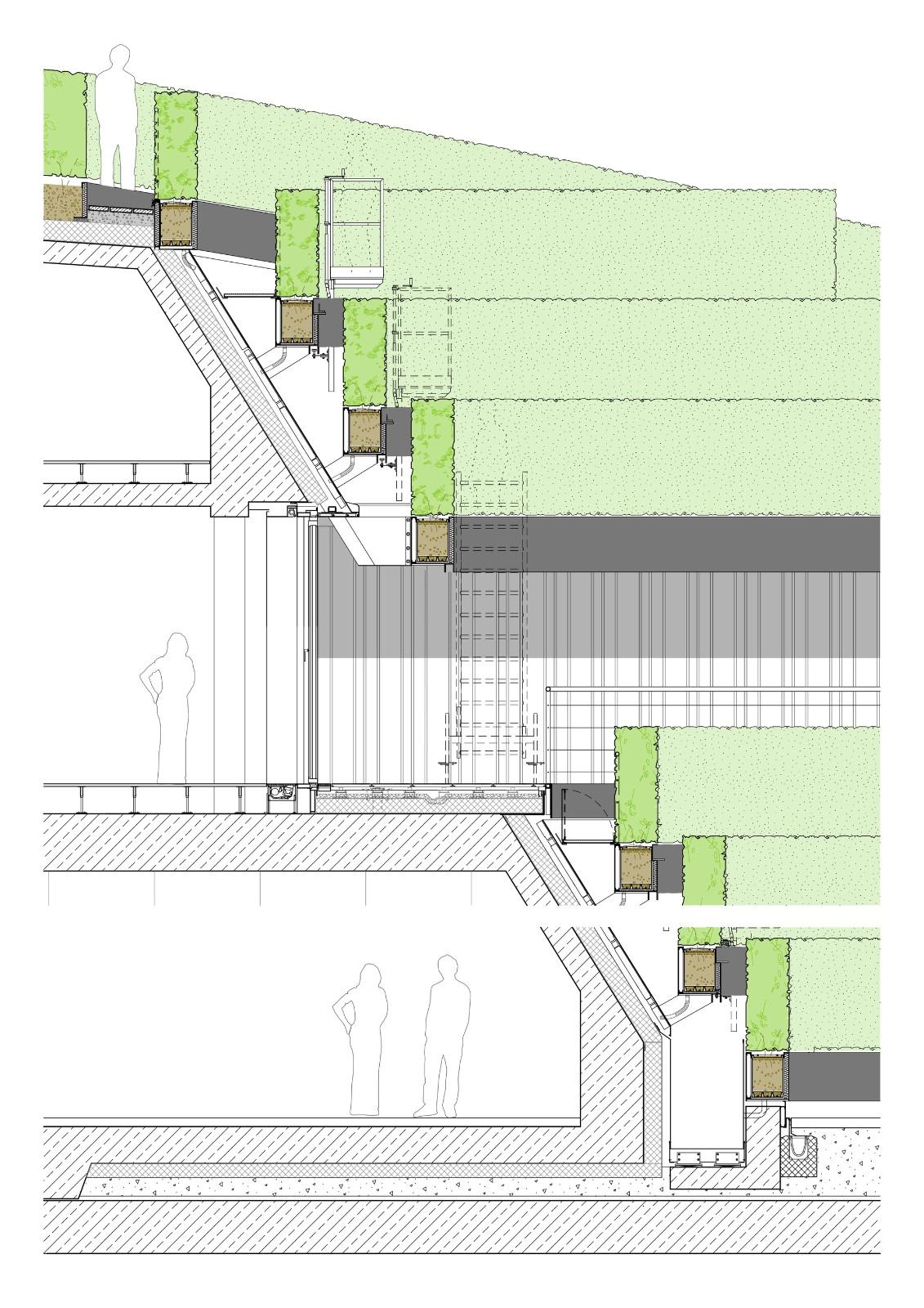 欧洲最大的绿色立面建筑 Kö-BogenII 商业综合体 / ingenhoven architects