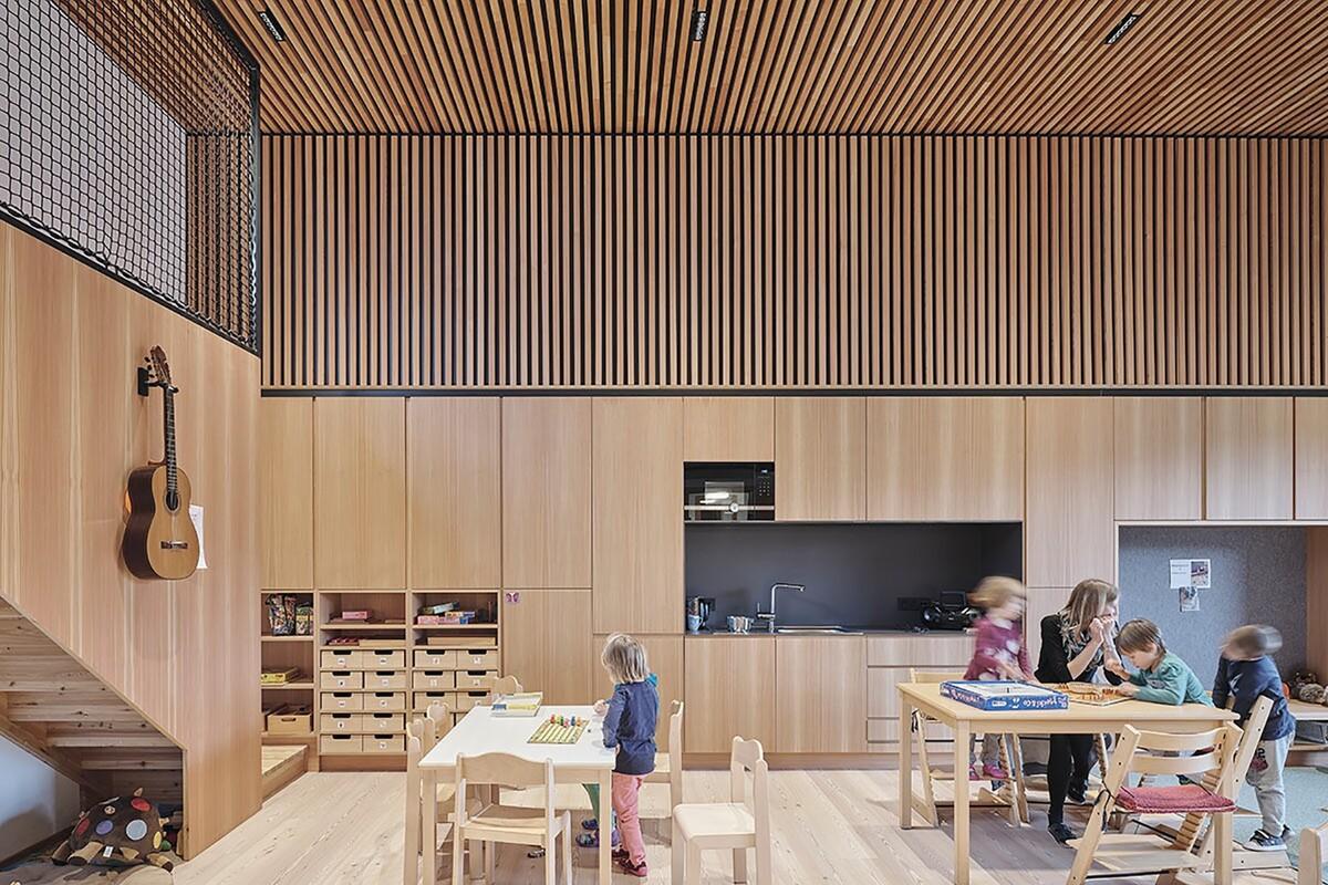 威尔德舍瑙的托儿所和日托班 / Unisono Architekten + Kraft:Werk Architektur