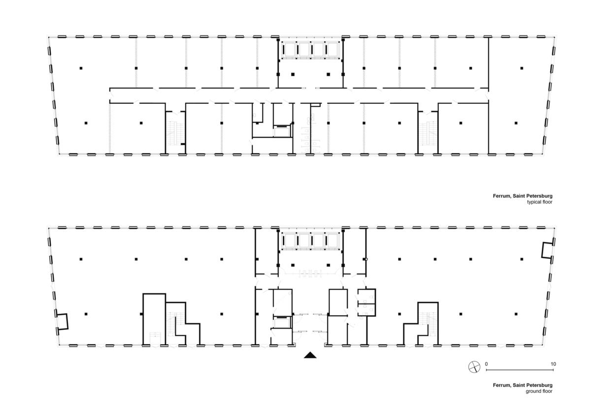 Ferrum 1 办公大楼 / Tchoban Voss Architekten
