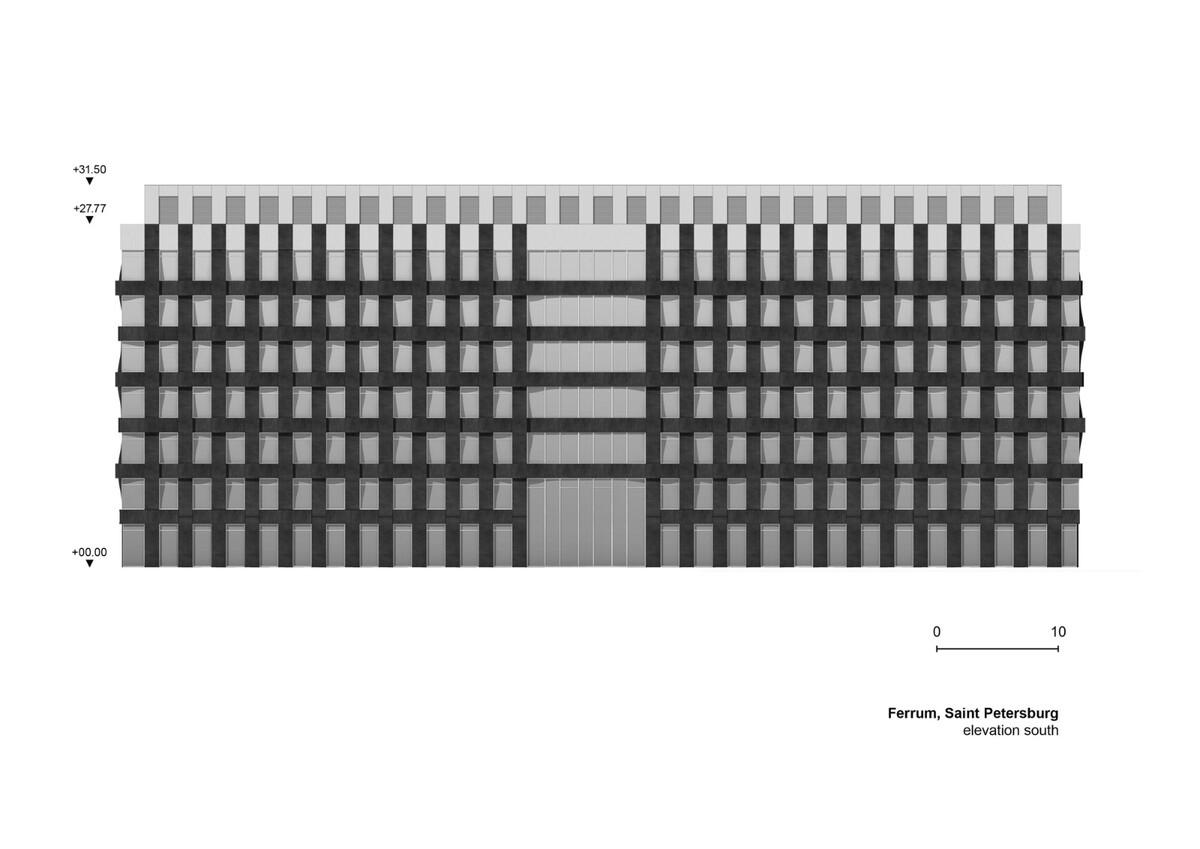 Ferrum 1 办公大楼 / Tchoban Voss Architekten