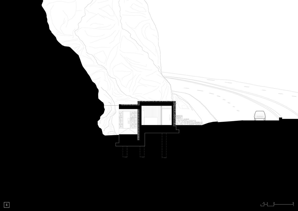 隐蔽式建构，宗古尔达克洞穴游客中心 / Yalin Architectural Design
